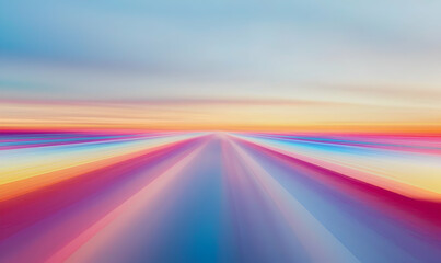 Vibrant, blurred gradients stretch across an abstract tech canvas, evoking a sense of innovation and exploration.