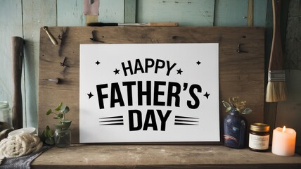 Happy Father's Day: A Rustic Celebration