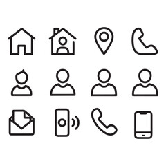 Contact Us Icons