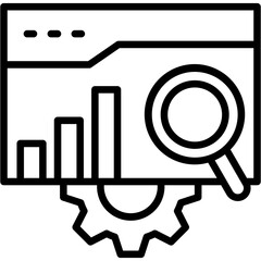 Performance Metrics line icon