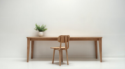 imple table and chair