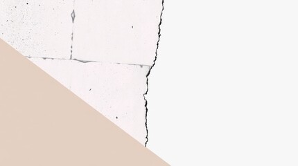 A high-contrast, low-key illustration with a distinct split, featuring a random backgroundt