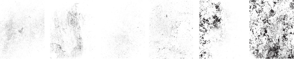 Obraz premium Grunge Urban Backgrounds set.Texture Vector.Dust Overlay Distress Grain ,Simply Place illustration over any Object to Create grungy Effect .abstract,splattered , dirty, texture for your design. 