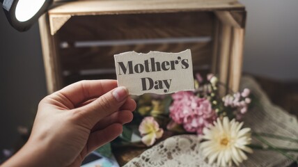 Celebrating Mother's Day with Flowers and a heartfelt message