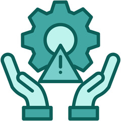 Crisis Management solid icon