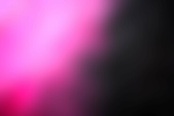 Fototapeta premium Abstract pink and black blurred background.