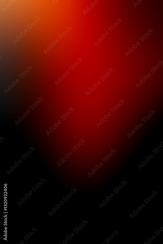 Poster abstract red and black gradient background.