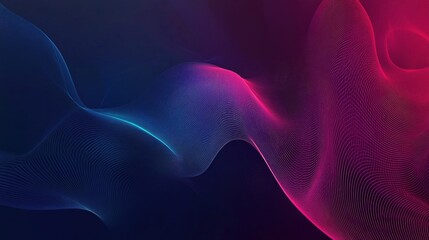 Fototapeta premium Colorful Abstract Wave Pattern Design with Smooth Gradients and Curves