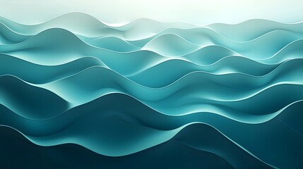 Fototapeta premium Minimalist Organic Fluid Waves Ripples Soft Gradient Textures Soothing Eco Friendly Backgrounds