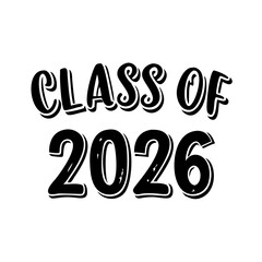 Class of 2026 School Spirit Jersey Style 