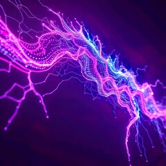 Abstract background robot 3d render Cyberpunk, future modern concept