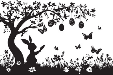 Easter Elegance Laser Cut Art