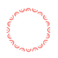 round Chinese frame corners