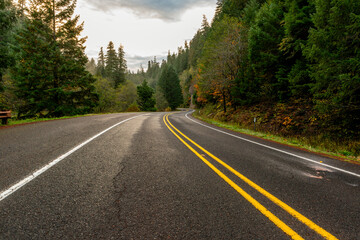 United States National Park road