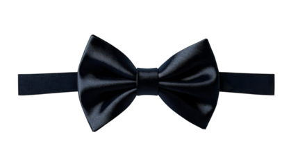 black bow tie, fashion accessory for men, tie for suit, tuxedo. AI Generated Images