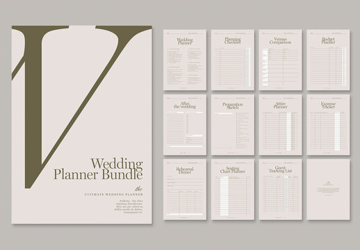 Wedding Planner Layouts