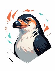 eagle with a banner