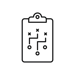 Game Plan  Vector icon