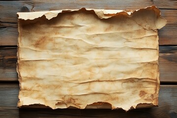 Aged Paper Texture on Wood Adds Vintage Charm and Character