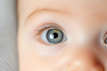 Naklejka premium Fresh Life in a Newborn's Eyes