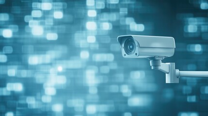 Digital security measures safeguarding a government complex