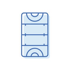 hockey field Vector icon