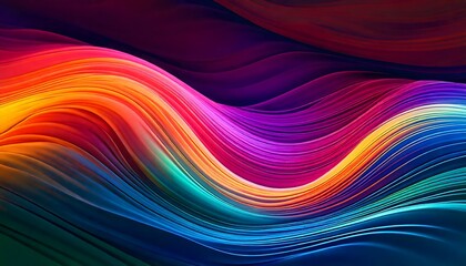 A stunning abstract background featuring smooth, flowing waves with vibrant colors and seamless gradients, perfect for digital designs and wallpapers.
