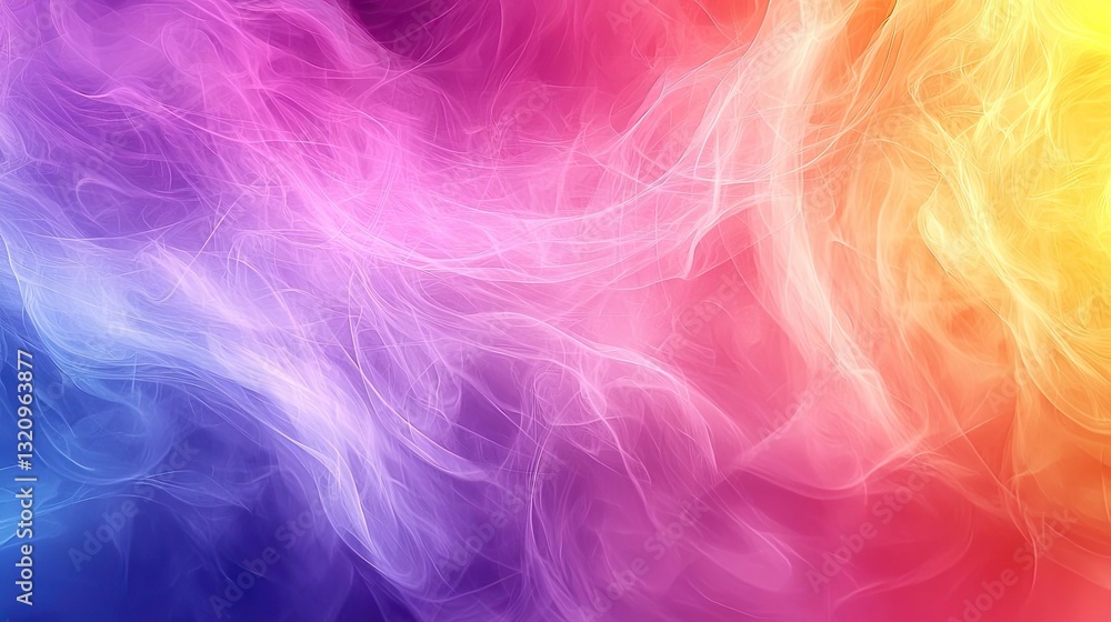 Poster vibrant color art abstract background concept. colorful abstract background with smooth waves and vi