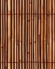 Fototapeta premium Bamboo sushi rolling mats displaying natural textures and traditional craftsmanship for sushi preparation and enjoyment