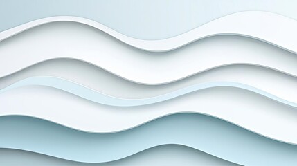 Obraz premium Waterscape abstract background idea. Abstract wavy lines in soft colors creating a calming background design.