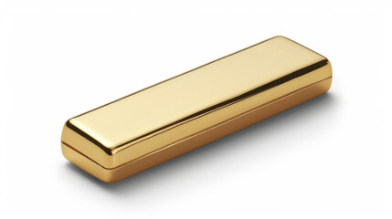 Gold Bar: A rectangular block of pure gold, prized for its gleaming color and typically stored for investment or wealth preservation.
