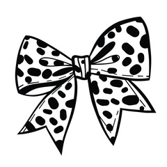 Cute Bow icon vector illustration