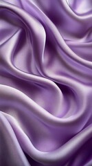 Obraz premium Lavender Silk Fabric: Luxurious Drapes and Elegant Texture for Backgrounds and Design Elements