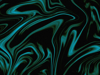 Green liquid pattern with halftone Pattern and noise effect