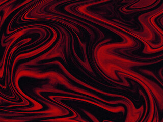 Red liquid pattern with halftone Pattern and noise effect
