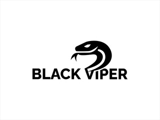 Obraz premium Stylish Viper Logo Design
