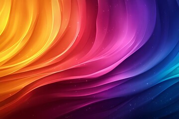 abstract colorful background with waves. Generative AI