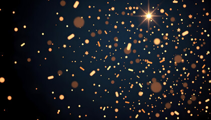 Abstract Background with Stars &ndash; A Cosmic and Enchanting Design