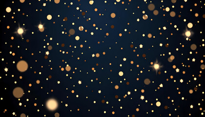 Abstract Background with Stars &ndash; A Magical and Dreamy Cosmic Design