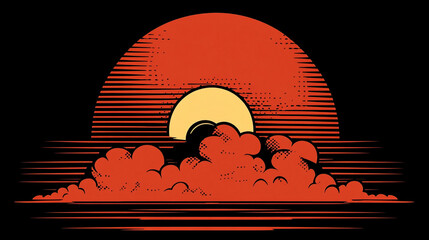 Moon Cosmic exploration visual art