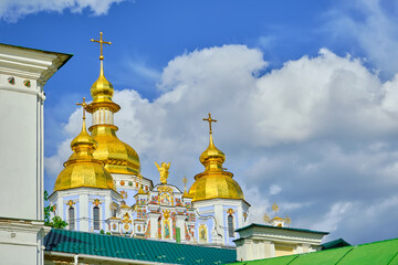Golden Domes of St. Michael's Monastery, Kyiv