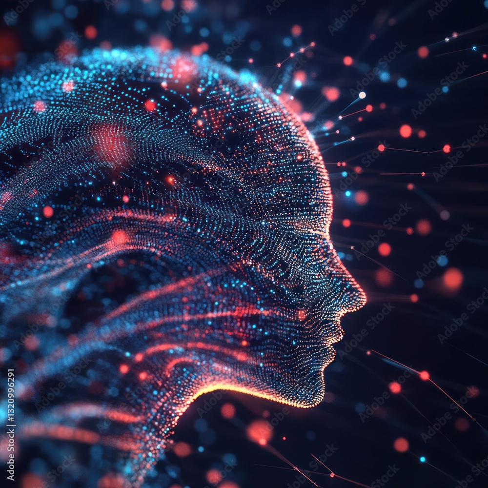 Poster big data visualization ai