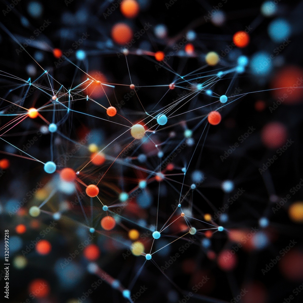Poster big data visualization ai
