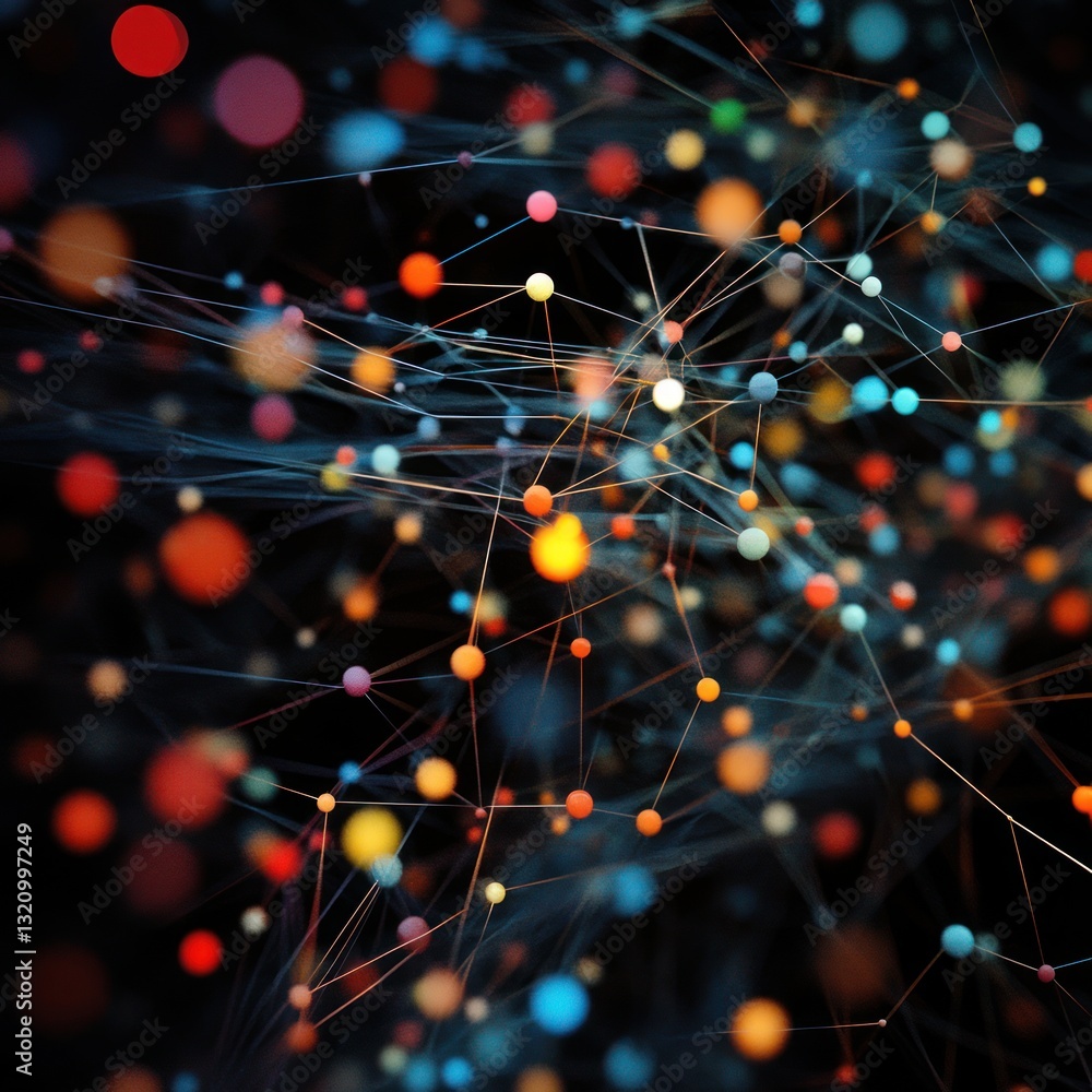 Poster big data visualization ai