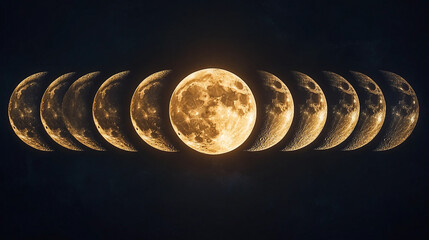 Moon Cosmic exploration visual art