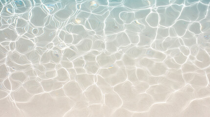 Obraz premium Gentle Ripples: Close-Up of Shimmering Water with Intricate Texture