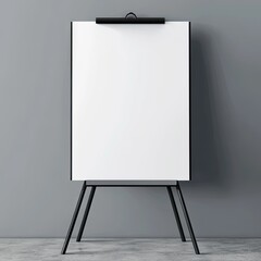 Blank presentation easel (2)