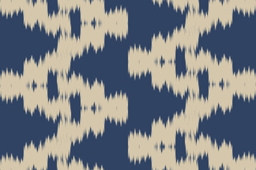 Ethnic abstract ikat art. Aztec ornament print. Geometric ethnic pattern seamless color oriental. Design for background, curtain, carpet, wallpaper, clothing, wrapping, Batik, and vector illustration.