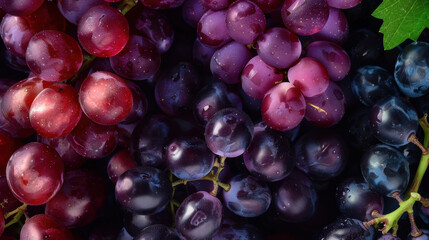Fototapeta premium purple grapes