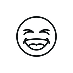 Laughing emoji April Fool's Day icon represents joy and humor, perfect for prank-themed designs, joke visuals, and festive celebrations.